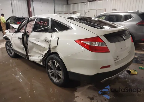 2013 Honda Crosstour Ex-L V6 from USA, damaged, VIN 5J6TF2H52DL003973